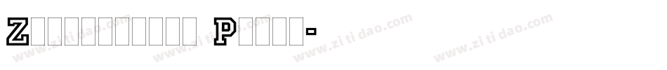 Zumbelsburg Plain字体转换